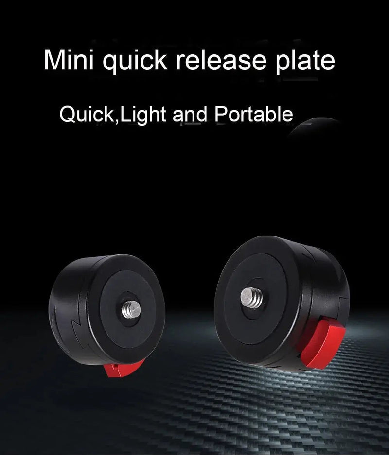 Arca Swiss 1/4 Mini Quick Release System Plate Clamp Mount for DSLR Camera Stabilizer - Lacatang Shop