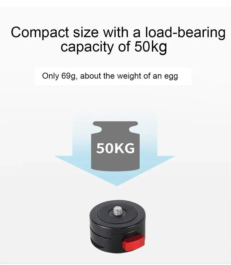 Arca Swiss 1/4 Mini Quick Release System Plate Clamp Mount for DSLR Camera Stabilizer - Lacatang Shop