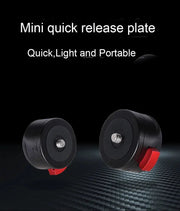 Arca Swiss 1/4 Mini Quick Release System Plate Clamp Mount for DSLR Camera Stabilizer - Lacatang Shop