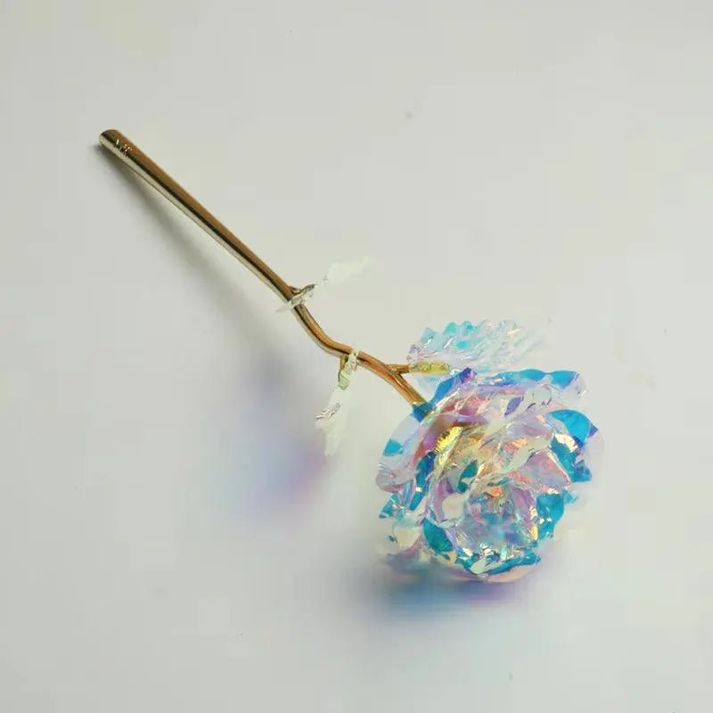 Artificial Flowers 24K Gold Rose with Box New Year Valentine Day Roses - Lacatang Shop