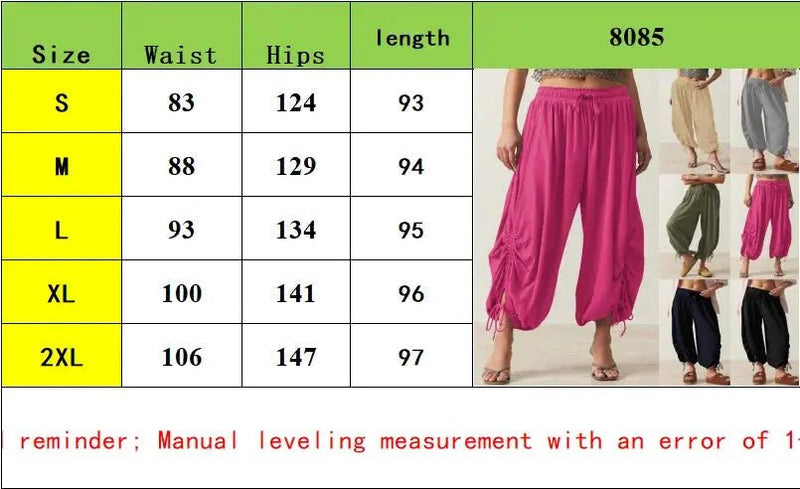 Autumn solid color casual women's loose pants casual pants Haren - Lacatang Shop