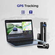 AZDOME Dash Cam M300S 4K 1080P Dual Dash Car Camera Built - in 5.8GHz - Lacatang Shop