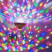 RGB LED Stage Light with Rotating Disco Magic Ball Effect for Home Room Dance Parties RGB LED Stage Light with Rotating Disco Magic Ball Effect for Home   AliExpress Lacatang Shop 
