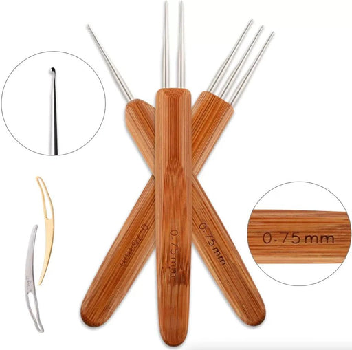 Bamboo Hook Set for Dread & Braiding Bliss - Lacatang Shop