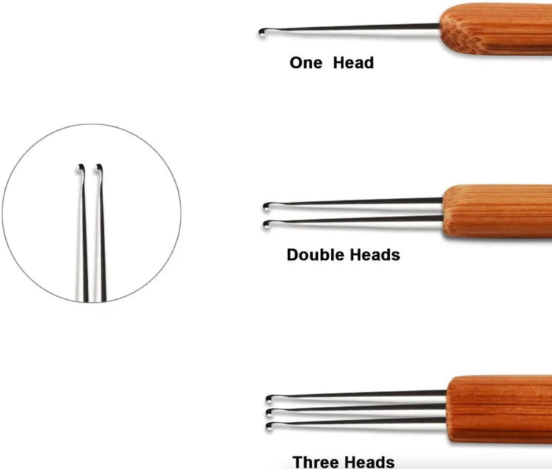 Bamboo Hook Set for Dread & Braiding Bliss - Lacatang Shop