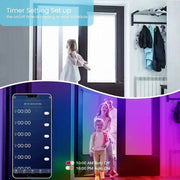 Professional Title: "50ft Bluetooth LED Strip Lights with Color Changing, Music Sync, and Dual Control Options" Professional Title: "50ft Bluetooth LED Strip Lights with Color   AliExpress Lacatang Shop 