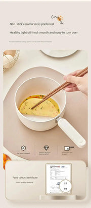 Bear Split Electric Caldron Dormitory Students Pot For Home Multi - Functional Milk Pot Cooking Noodle Pot Small Electric Pot Electric Food Warmer - Lacatang Shop