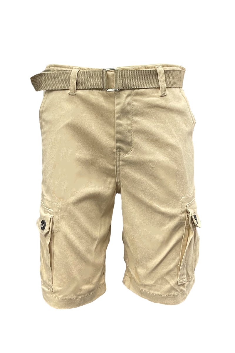 Belted Cargo Shorts for Men - Lacatang Shop