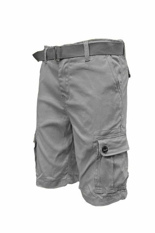 Belted Cargo Shorts for Men - Lacatang Shop