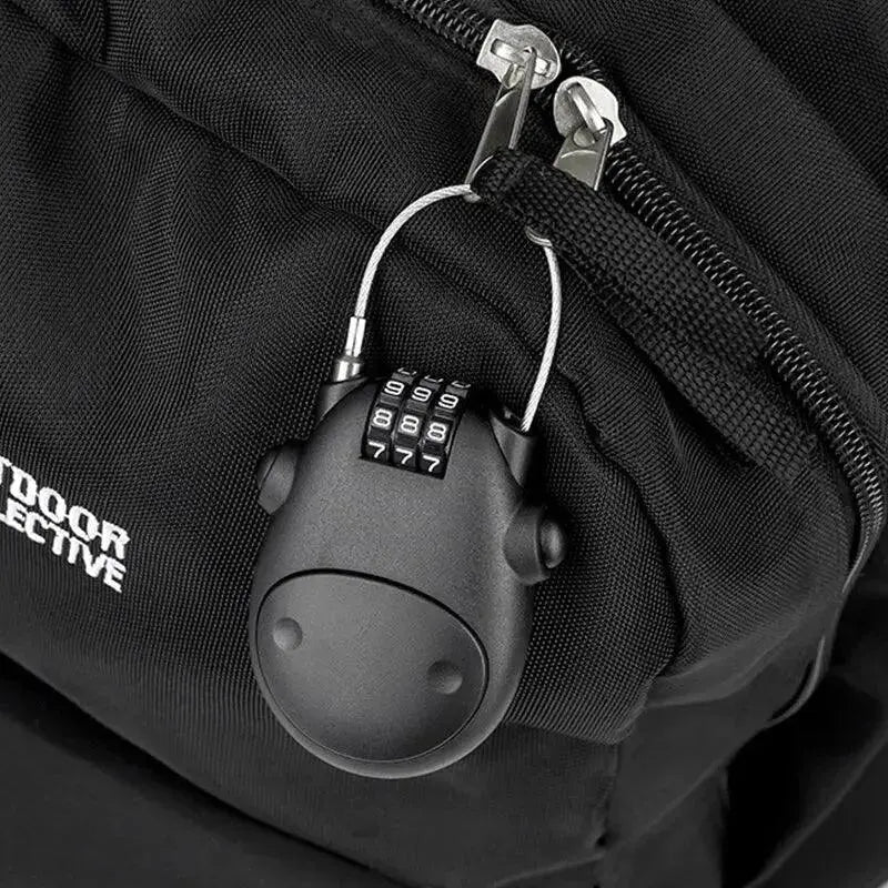 Bicycle Steel Cable Code Lock Suitcase Car Sled Telescopic Wire Rope Lock Bicycle Helmet High - Precision Code Wheel Password Lock - Lacatang Shop