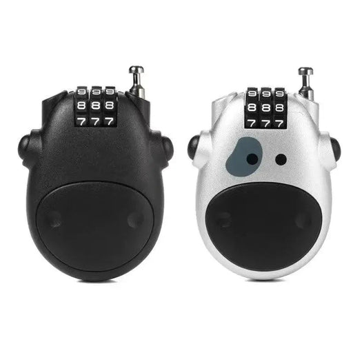 Bicycle Steel Cable Code Lock Suitcase Car Sled Telescopic Wire Rope Lock Bicycle Helmet High - Precision Code Wheel Password Lock - Lacatang Shop