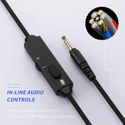 BINNUNE Gaming Headset with Mic for PS4 PS5 Xbox Series X|S Xbox One PC Switch Wired Gaming Headphones for Playstation 5 Xbox 1 - Lacatang Shop