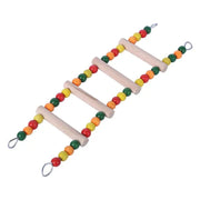 Bird Toys Set Swing Chewing Training Toys Small Parrot Hanging Hammock Parrot Cage Bell Perch Toys with Ladder Pet Supplies 1pc - Lacatang Shop