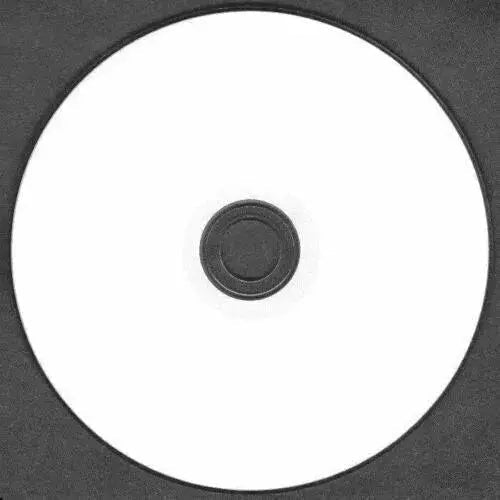 Blank White Full Inkjet Printable CD-R Discs with Sleeves - 700MB 52x