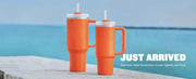 Brand 40 Oz Tumbler With Lids And Straws Handle Straw Stainless Steel Vacuum Insulated Iced Coffee Mugs Thermal Cups for Car - Lacatang Shop
