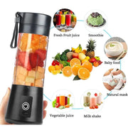 Portable Blender Cup,Electric USB Juicer Blender,Mini Blender Portable Blender for Shakes and Smoothies, Juice,380Ml, Six Blades Great for Mixing, Portable  Cup,Electric USB Juicer ,Mini  Portable   AliExpress Lacatang Shop 