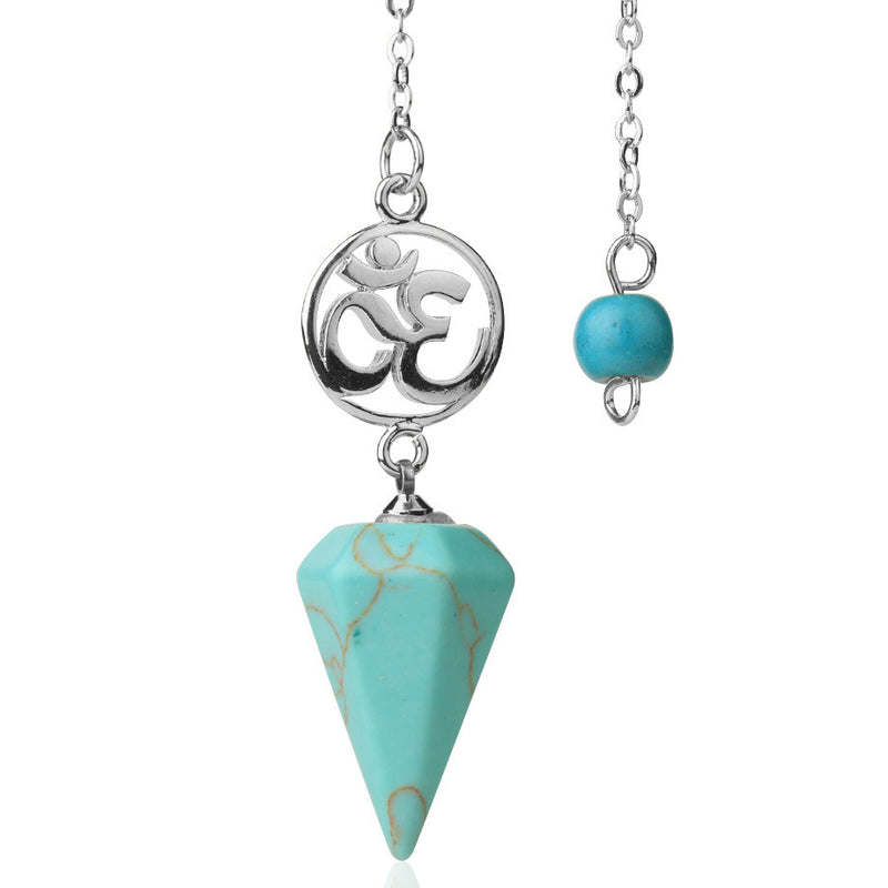 Crystal Ore Pendulum Spiritual Pendant Jewelry