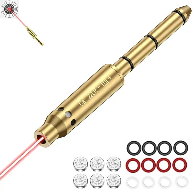 Cal.22 Laser Bore Sight .22LR Laser Boresighter 22 Laser Collimator for Rifle 22LR Laser Pointer ﻿ - Lacatang Shop