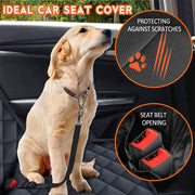 CanineShield Waterproof Car Seat Cover - Black - Lacatang Shop