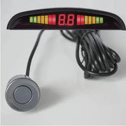 Car Parktronic LED Parking Sensor Kit Backlight Display with Switch Reverse Backup Monitor Detector System With 4 Sensors - Lacatang Shop