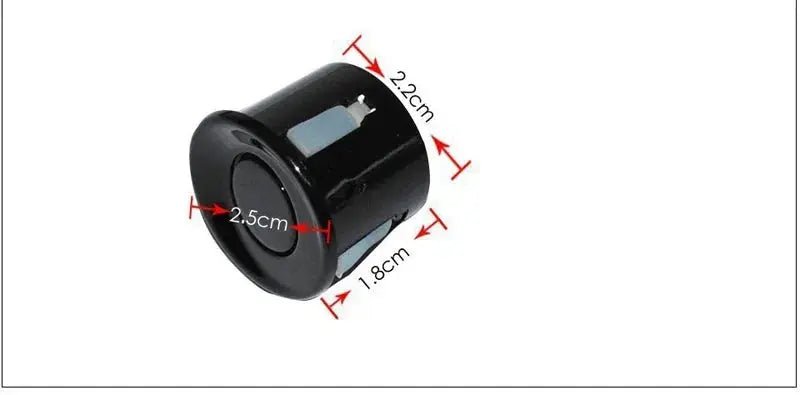 Car Parktronic LED Parking Sensor Kit Backlight Display with Switch Reverse Backup Monitor Detector System With 4 Sensors - Lacatang Shop