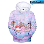 Cartoon Funny Big Eyes Ketnipz 3D Print Oversized Women/Men Hoodie Sweatshirt Harajuku Streetwear Hip Hop Pullover Hooded Jacket - Lacatang Shop