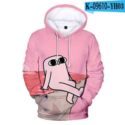 Cartoon Funny Big Eyes Ketnipz 3D Print Oversized Women/Men Hoodie Sweatshirt Harajuku Streetwear Hip Hop Pullover Hooded Jacket - Lacatang Shop