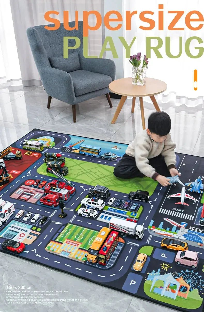 Carway Kids Play Mat Carpet for Home and Outdoor Use - Lacatang Shop