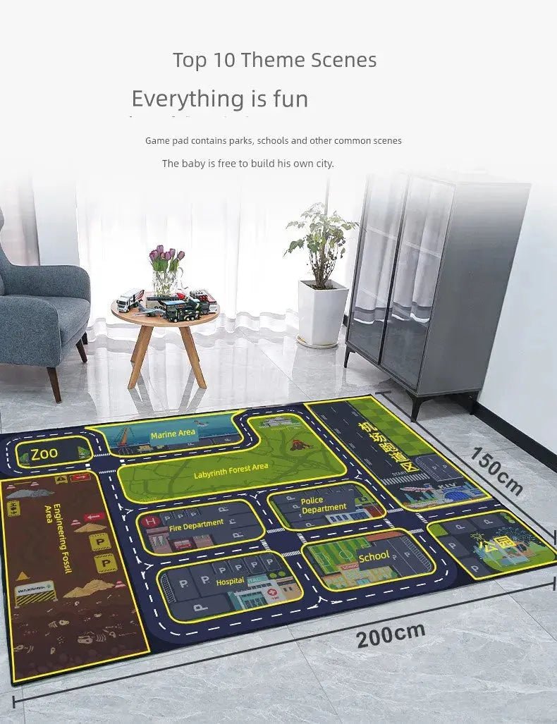 Carway Kids Play Mat Carpet for Home Parking Area - Lacatang Shop