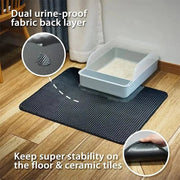 Cat Litter Mat Pet Toilet Waterproof Double Layer Pet Litter Box Mat Nonslip Sand Cat Washable Mat Clean Pad Pet Clean Supplies - Lacatang Shop