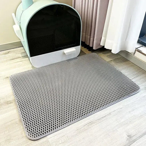 Cat Litter Mat Pet Toilet Waterproof Double Layer Pet Litter Box Mat Nonslip Sand Cat Washable Mat Clean Pad Pet Clean Supplies - Lacatang Shop