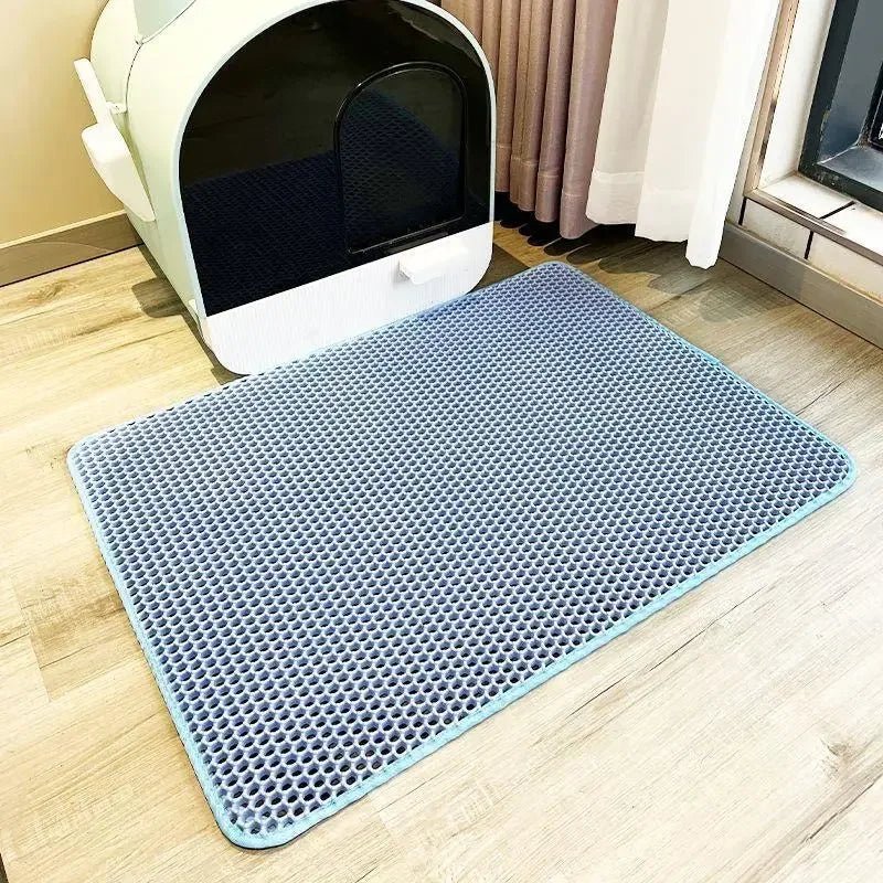 Cat Litter Mat Pet Toilet Waterproof Double Layer Pet Litter Box Mat Nonslip Sand Cat Washable Mat Clean Pad Pet Clean Supplies - Lacatang Shop