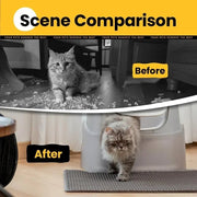 Cat Litter Mat Pet Toilet Waterproof Double Layer Pet Litter Box Mat Nonslip Sand Cat Washable Mat Clean Pad Pet Clean Supplies - Lacatang Shop