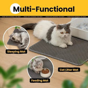 Cat Litter Mat Pet Toilet Waterproof Double Layer Pet Litter Box Mat Nonslip Sand Cat Washable Mat Clean Pad Pet Clean Supplies - Lacatang Shop