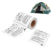 Waterproof Clear Tent Repair Tape Kit for Outdoor Gear - Ideal for Camping, Air Mattress, Tarp, Boat Covers, and Sail Repair 

Protect Your Outdoor Gear with Our Waterproof Clear Tent Repair Tape Kit for Camping, Mattresses, Tarps,Boats, and Sails 
  AliExpress Lacatang Shop 