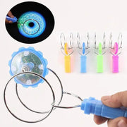 Colorful LED Magnetic Spinning Top Toy for Children - Hand Cranked and Luminous 

Fun and Flickering: Magnetic Spinning Top Toy for Kids - Hand Cranked and Colorful LED Lights  AliExpress Lacatang Shop 