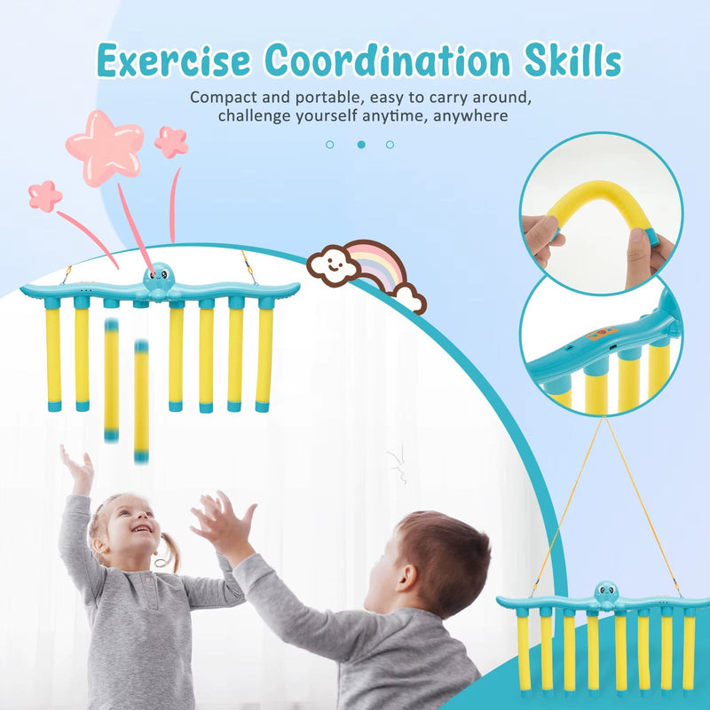 Challenge Falling Sticks Game Kids Stick Catching Toy Training Reaction Hand Eye Educational Parent - Child Interactive Toy Sports - Lacatang Shop