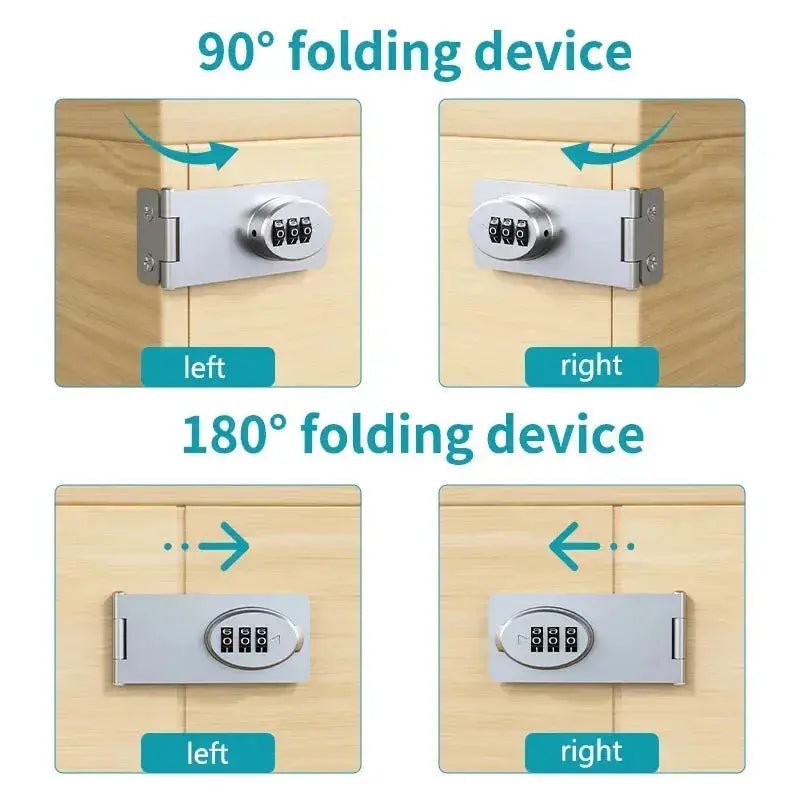 Child Safety Refrigerator and Cabinet Lock - Double Opening Drawer Lock for Security - Lacatang Shop