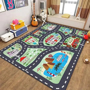 Children's Non - Slip Crawling Carpet for Living Room and Bedroom Decor - Soft Flannel Area Rug - Lacatang Shop