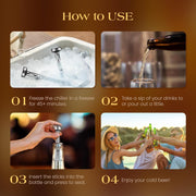 ChillMax: 3 - in - 1 Beer & Wine Chiller Stick - Lacatang Shop