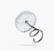 Clear Twist Upholstery Tack Pins - 50 Pack - Lacatang Shop