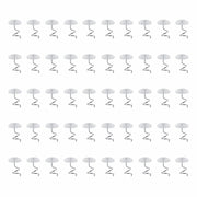 Clear Twist Upholstery Tack Pins - 50 Pack - Lacatang Shop