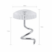 Clear Twist Upholstery Tack Pins - 50 Pack - Lacatang Shop