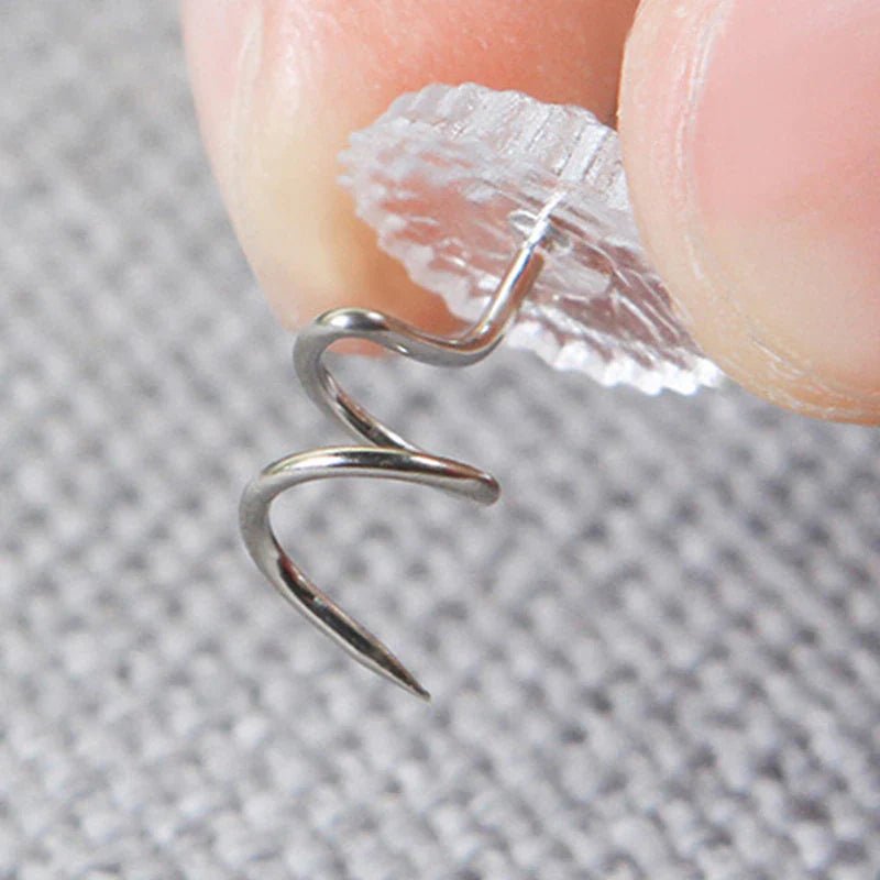 Clear Twist Upholstery Tack Pins - 50 Pack - Lacatang Shop