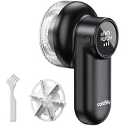 coldSky Electric Lint Remover Rechargeable Lint Remover Clothes Sweater Defuzzer Intelligent Digital Display Lint Shaver Trimmer - Lacatang Shop