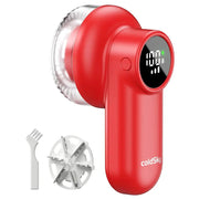 coldSky Electric Lint Remover Rechargeable Lint Remover Clothes Sweater Defuzzer Intelligent Digital Display Lint Shaver Trimmer - Lacatang Shop