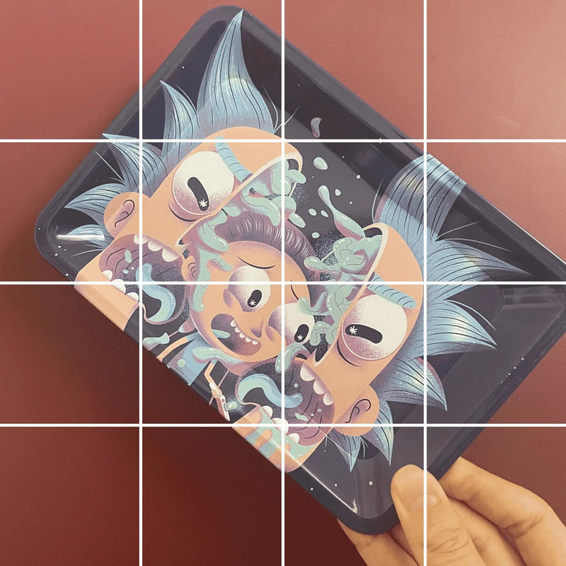 Collectible Metal Rolling Tray 7x4.92 Inches - Lacatang Shop