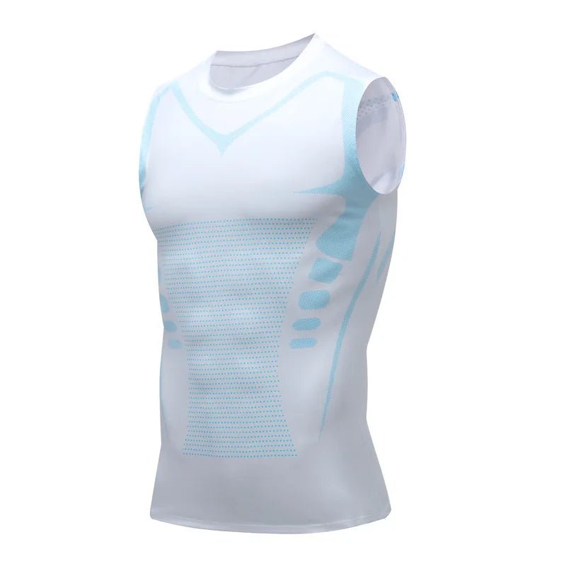 Compression Tank Top Men Gym Shirt Sleeveless Quick Dry Printing Sportswear Male Fitness Bodybuilding Vest Workout Muscle Top - Lacatang Shop