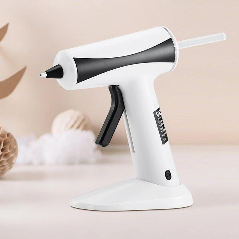 Cordless Hot Glue Gun Hot Melt Glue Gun with 20Pcs Sticks Rechargeable Battery - Lacatang Shop