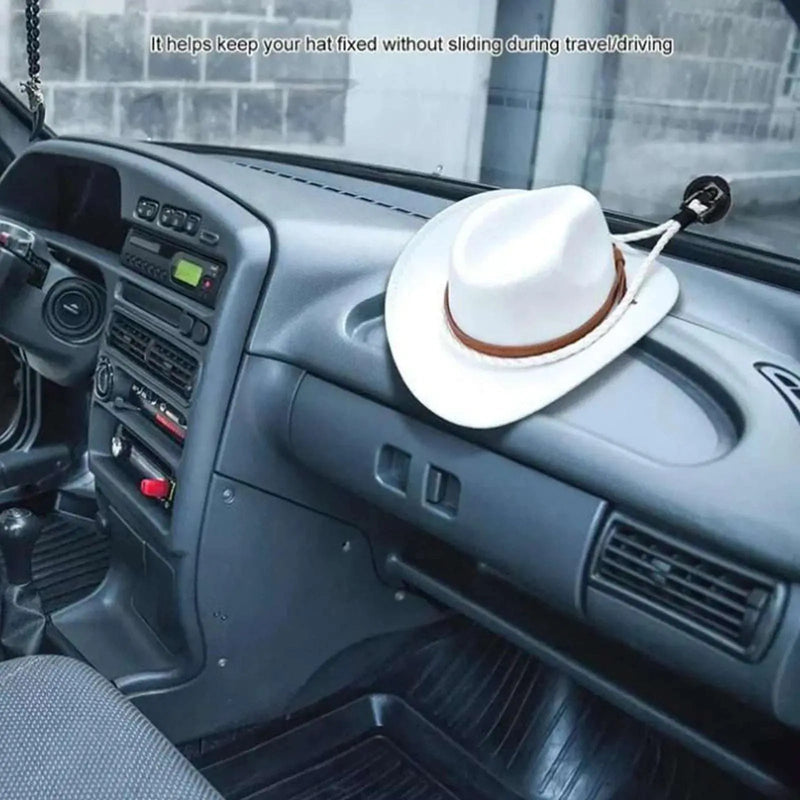 Cowboy Hat Holder Hat Mounts Universal Hat Hanger For Truck/Suv/Vehicle Cowboy Rope Organizer Handmade Hat Rack DROPSHIPPING - Lacatang Shop